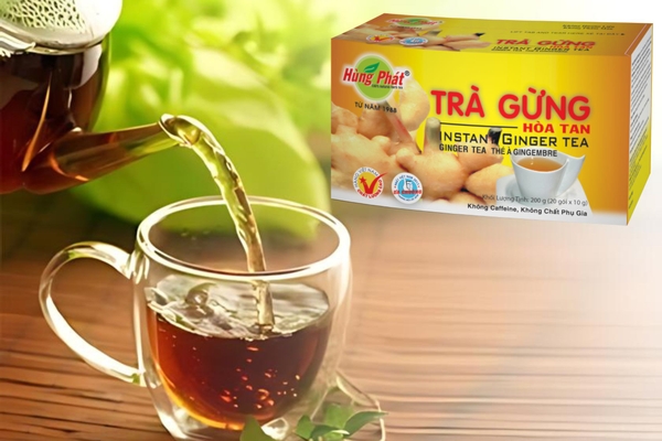 Hương Gừng Việt Trong Tách Trà Hiện Đại
