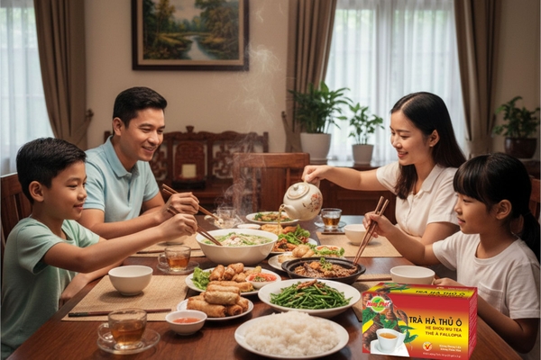 Trà Hà Thủ Ô Hùng Phát – Hương Vị Tự Nhiên Cho Cuộc Sống An Nhiên