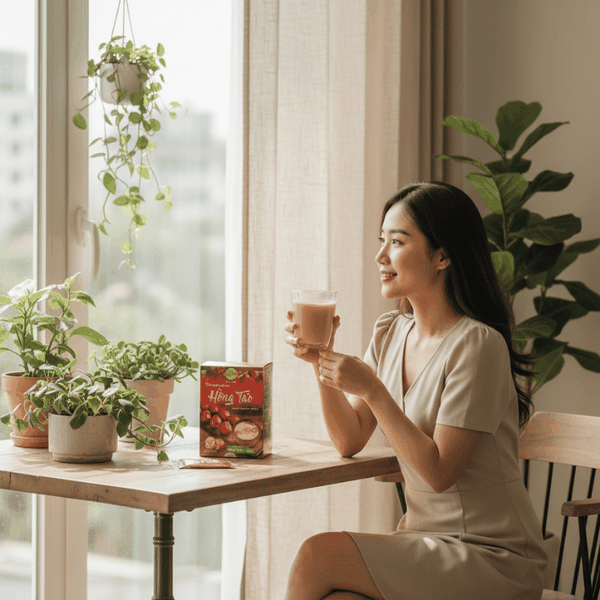 Thành phần tự nhiên trong Thảo Mộc Hòa Tan Hồng Táo Hùng Phát –Sự giản dị tạo nên chiều sâu trải nghiệm