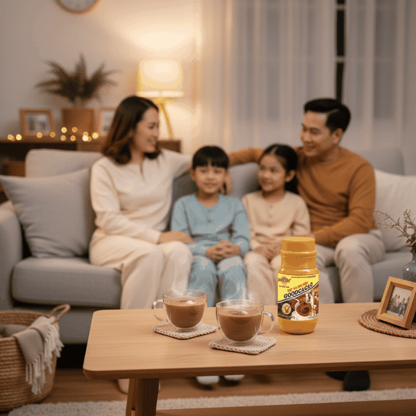 CACAO TRONG NHỮNG KHOẢNH KHẮC NHẸ NHÀNG CỦA MỘT NGÀY