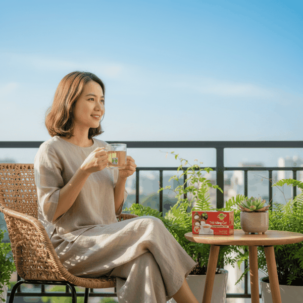Trà Măng Cụt Hùng Phát và thói quen uống trà nhẹ nhàng trong đời sống hiện đại