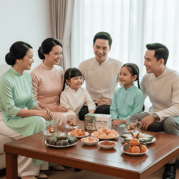 Sau Mâm Cỗ Ngày Tết, Một Tách Trà Khổ Qua Nhẹ Nhàng Hơn Bạn Nghĩ