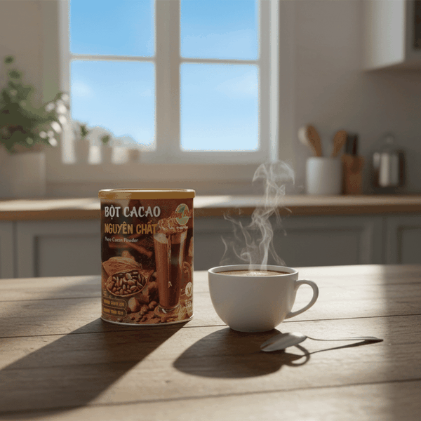 3 Cách Pha Cacao Nguyên Chất Hùng Phát Dễ Uống, Dễ Làm