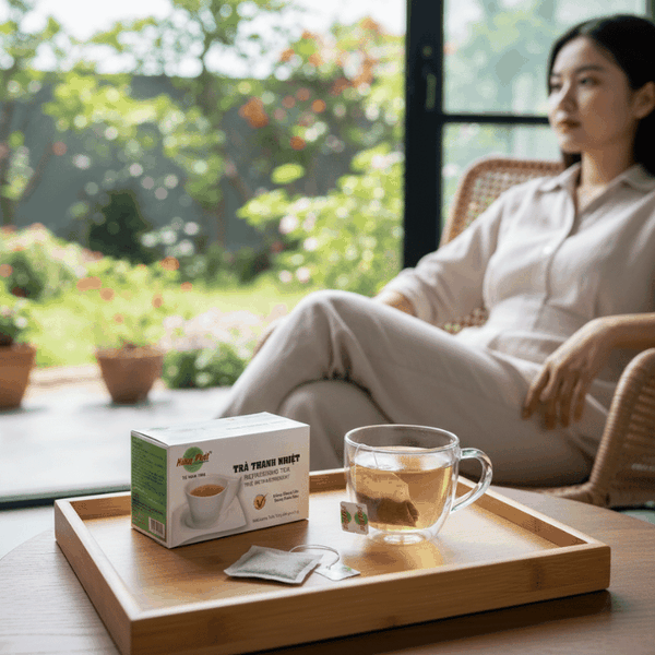 3 Cách Uống Trà Thanh Nhiệt Hùng Phát Dễ Áp Dụng Trong Ngày Nắng Nóng