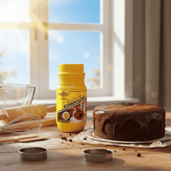Không Chỉ Là Thức Uống: Cách Dùng Cacao Làm Bánh, Kem Và Món Tráng Miệng Tại Nhà