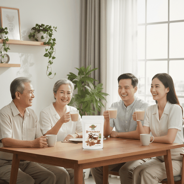 Bột Hòa Tan Hiệu Bồ Đề Hùng Phát: Thức uống thanh tao phù hợp cho người lớn tuổi