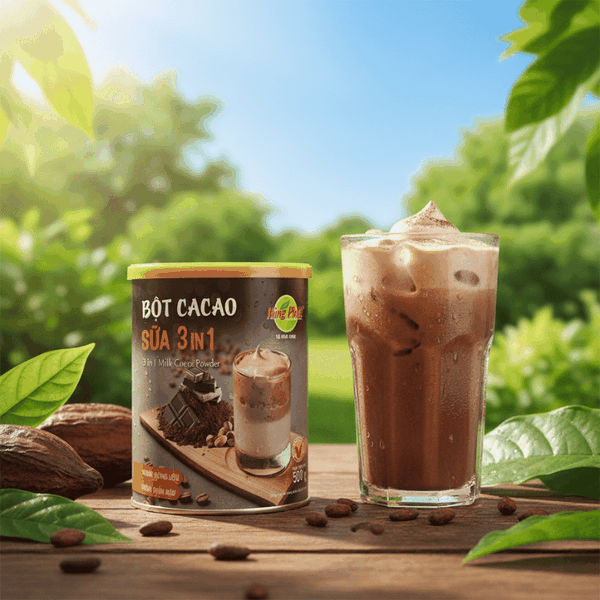 Cacao 3in1 Hùng Phát – Những Ly Cacao Ấm Nóng Cho Những Ngày Thời Tiết Se Lạnh