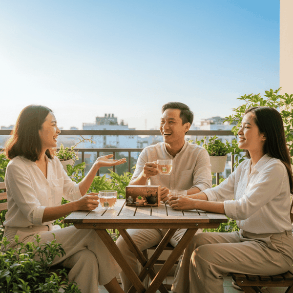 Trà Gừng Nguyên Chất Hùng Phát – Thói Quen Nhỏ Giúp Ngày Bận Rộn Trở Nên Dễ Chịu Hơn