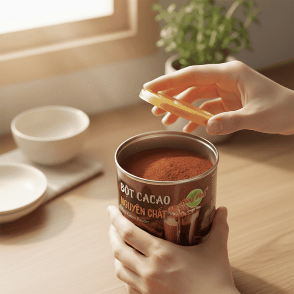 Mẹo Bảo Quản Để Bột Cacao Luôn Tơi Mịn, Không Vón Cục