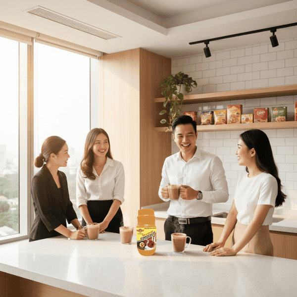 Một buổi sáng nhẹ nhàng hơn: Good Cacao trong ngày làm việc của dân văn phòng