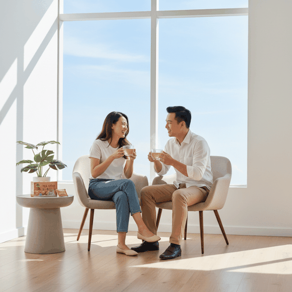 NHỮNG AI THƯỜNG GẮN BÓ VỚI TRÀ GỪNG HÒA TAN TRONG SINH HOẠT HẰNG NGÀY?