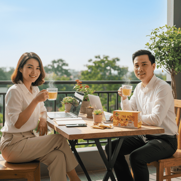 NHỮNG THỜI ĐIỂM TRÀ GỪNG HÒA TAN THƯỜNG ĐƯỢC THƯỞNG THỨC