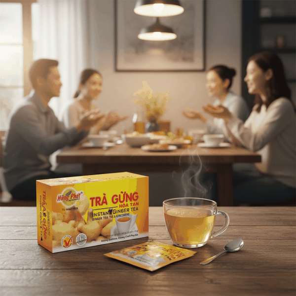 TRÀ GỪNG HÒA TAN HÙNG PHÁT VÀ NHỮNG KHOẢNH KHẮC SUM VẦY QUEN THUỘC CỦA GIA ĐÌNH VIỆT