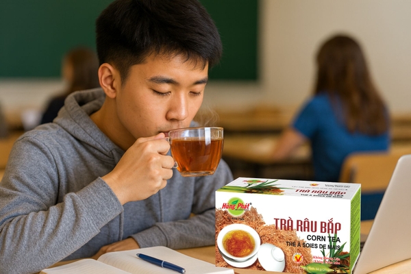 Uống Trà Râu Bắp Là Cảm Nhận Sự Tươi Mát Từ Bên Trong