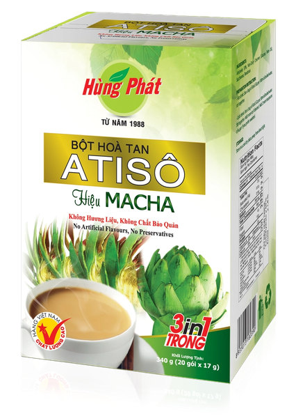 Bột Atisô Hiệu Macha - Macha Artichoke Instant Powder
