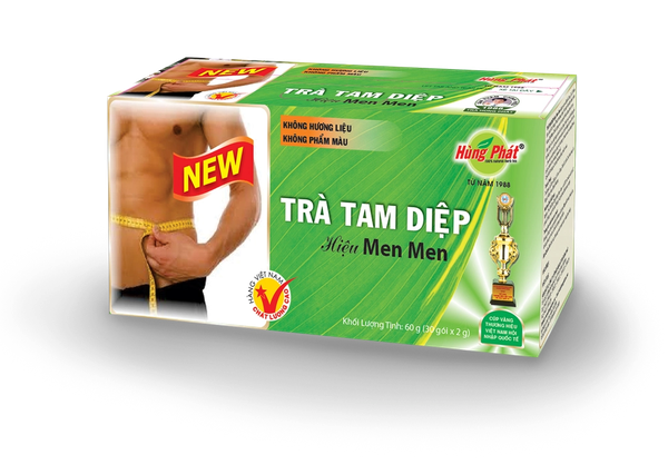 Trà Tam Diệp Hiệu Men Men - Tam Diep Tea Men Men