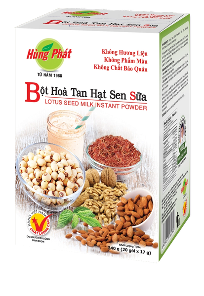 Bột Hạt Sen Sữa - Lotus Seed Milk Instant Powder