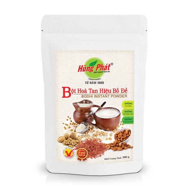 Bột Hòa Tan Hiệu Bồ Đề không đường 500g - Bodhi Instant Powder