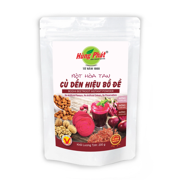 Bột Củ Dền hiệu Bồ Đề có đường - Bodhi Beetroot Instant Powder