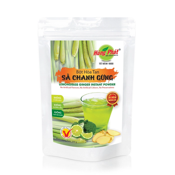 Bột Sả Chanh Gừng - Lemongrass Ginger Instant Powder