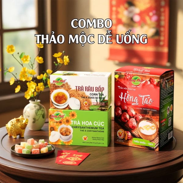 Combo Thảo Mộc Dễ Uống