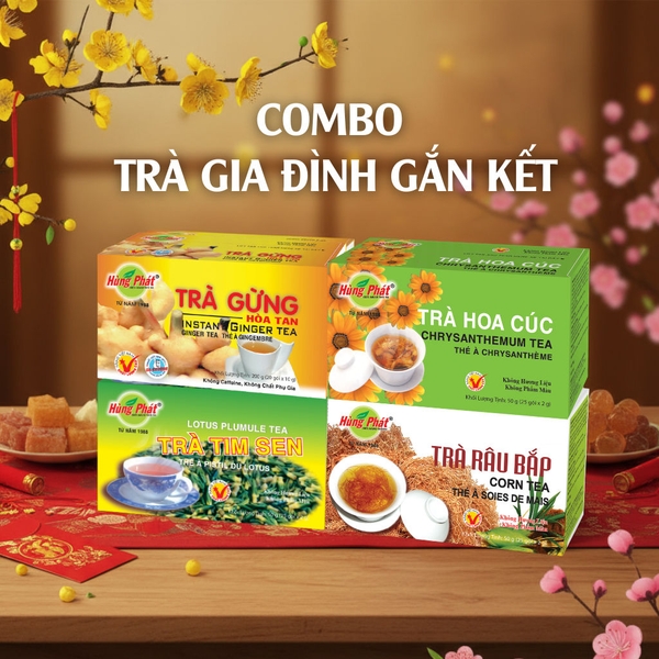 Combo Trà Gia Đình Gắn Kết