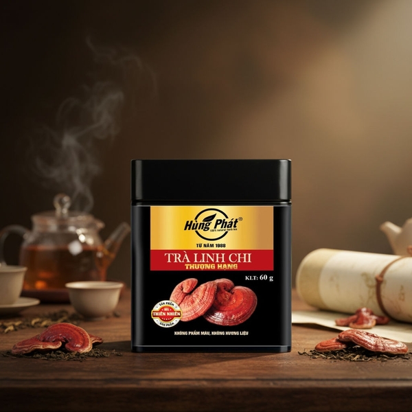 Trà Linh Chi Thượng Hạng - Reishi Mushroom Premium Tea