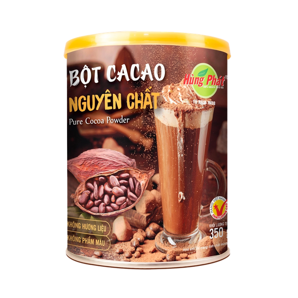 Bột Cacao Nguyên Chất 350g (Pure Cocoa Powder)