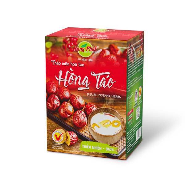 Thảo Mộc Hòa Tan Hồng Táo - Jujube Instant Herbs