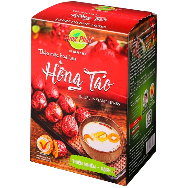 Hồng Táo Thảo Mộc Hòa Tan - Jujube Instant Herbs