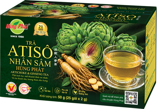 Trà Atiso Nhân Sâm - Artichoke Ginseng Tea