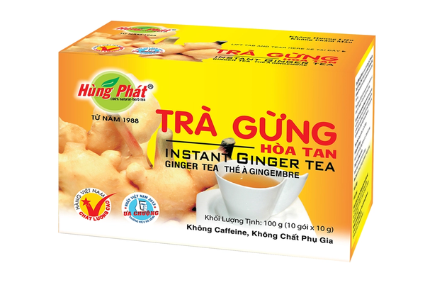 Trà Gừng (Nhỏ) - Instant Ginger Tea (Small box)