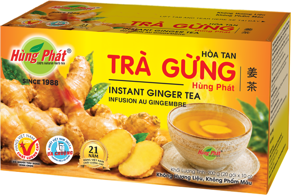 Trà Gừng Hòa Tan - Instant Ginger Tea