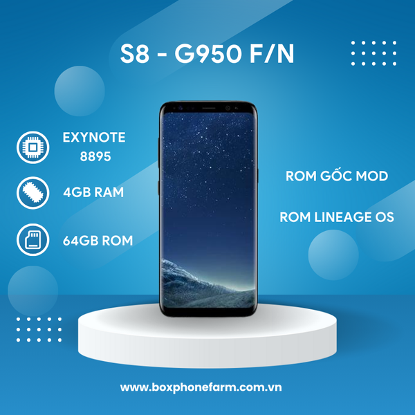 Rom Mod Samsung S8 - G950 F/N