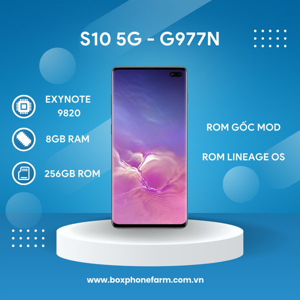 Cụm S10 5G - Lắp Boxphonefarm