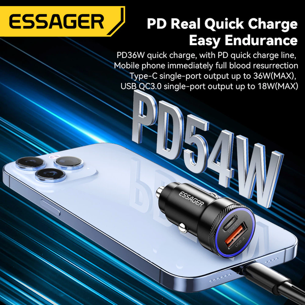 Tẩu Sạc Essager 54W