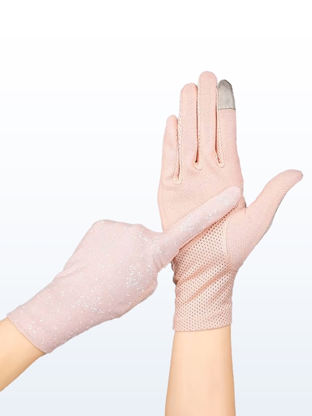 UPF100 | Găng tay chống nắng nữ SG25010 mỏng nhẹ thoáng khí