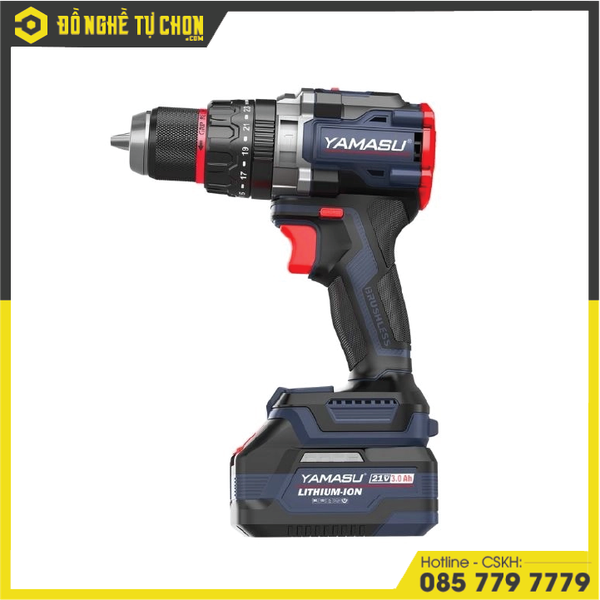 BỘ MÁY Khoan Vít - Pin21V Yamasu YMS-M13160PRO