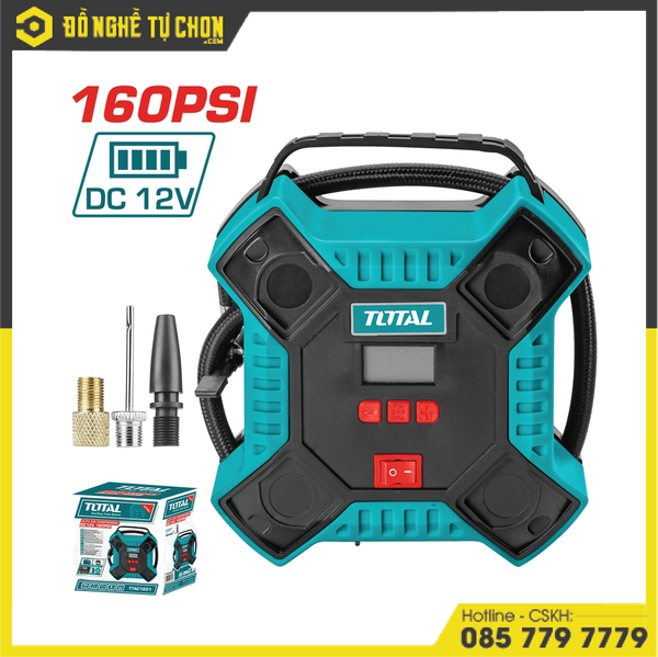 Dụng cụ kiểm tra hơi lốp xe ô tô hiệu Total TTAC1601
