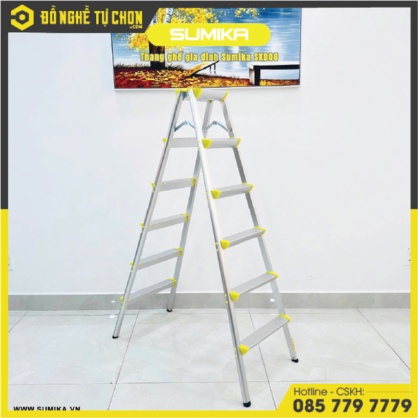 Thang Nhôm Dạng Bậc Ghế Sumika SKD-06