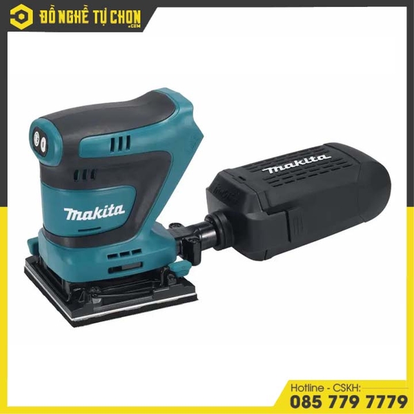 Máy Chà Nhám Rung Dùng Pin (ĐẾ NHỰA/LOẠI GAI)(18V) Makita DBO480Z