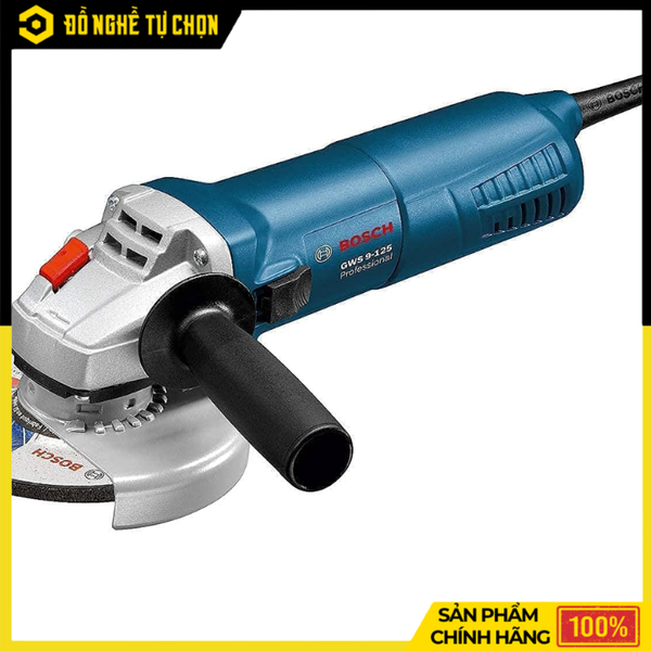 Máy Mài Góc Bosch GWS 9-125 – Mô-tơ 900W Mạnh Mẽ, Độ Bền Cao, Dễ Kiểm Soát