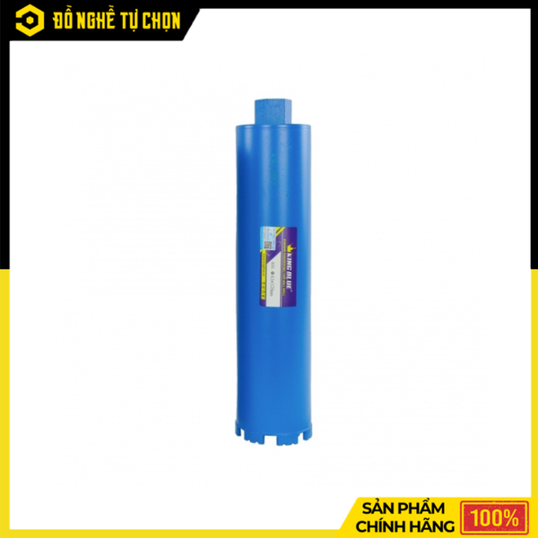 Mũi Khoan Rút Lõi Bê Tông Kingblue KRL-83370 Gắn Hạt Kim Cương, Khoan Nhanh, Độ Bền Cao Cho Công Trình | Hàng Chính Hãng, Có VAT
