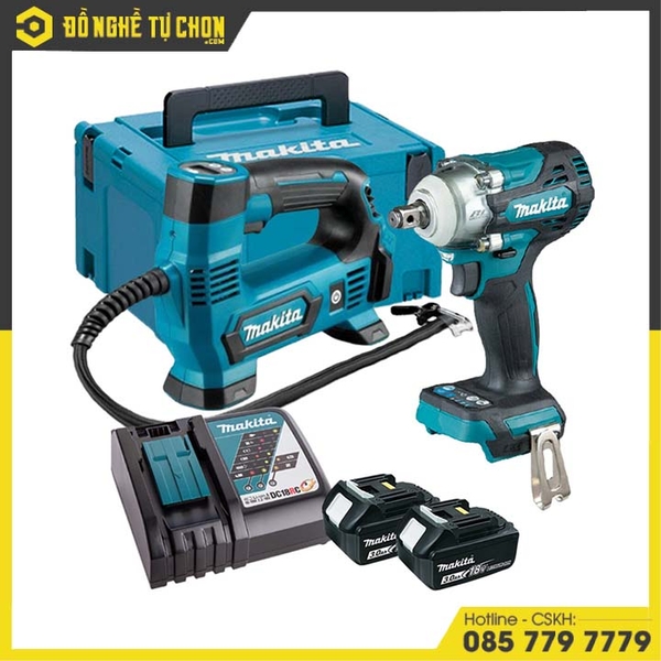 Bộ Sản Phẩm MAKITA DLX2424JX1 / 18V 5.0Ah