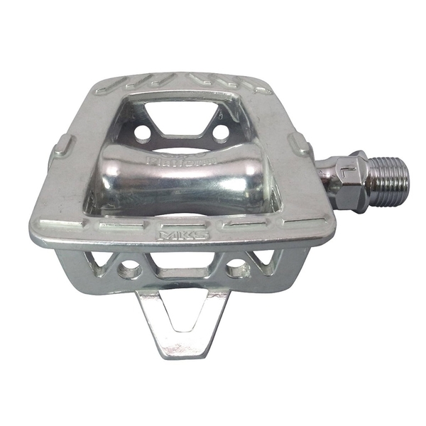 MKS GR-9 Alloy Road Pedals Silver - Commuter Fixed Gear Single Speed - NEW In Box