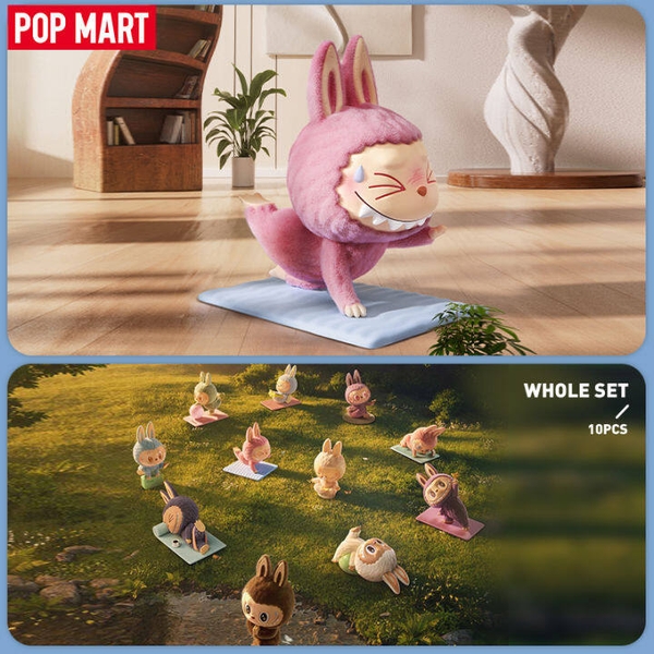 The Monsters LABUBU Lazy Yoga Series