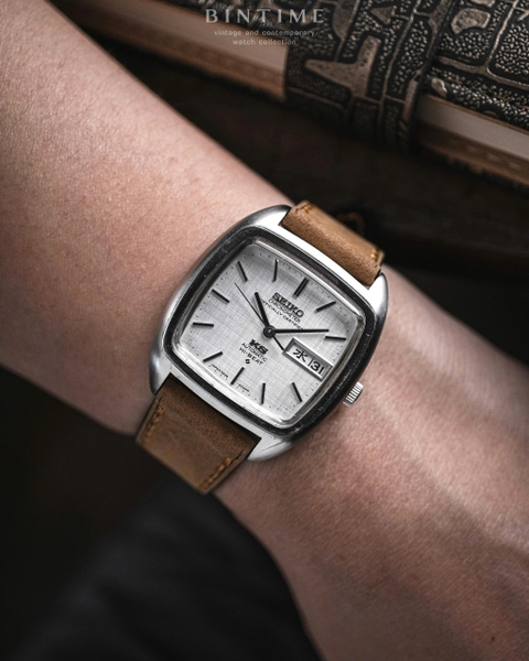 King Seiko Chronometer Linen Dial 5626-5040 | Bintimeshop