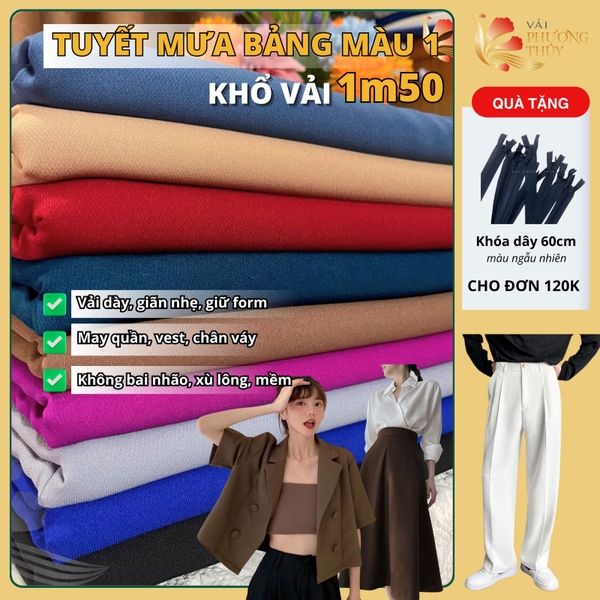 Vải Tuyết mưa Nhật Nam Phượng Thúy