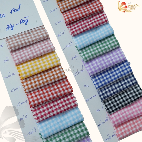 Vải kate fos caro 3li Phượng Thúy khổ 1m50