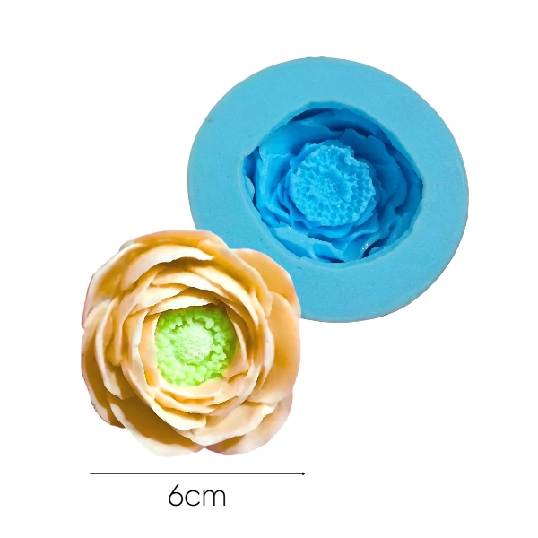 Khuôn Silicon Hoa Hồng Trà - LAI - SHH